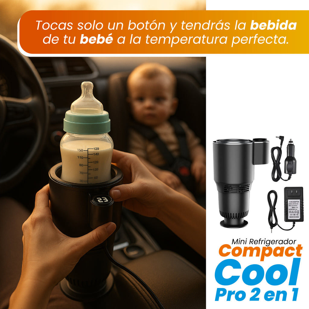 Mini Refrigerador Compact Cool Pro - 2 En 1