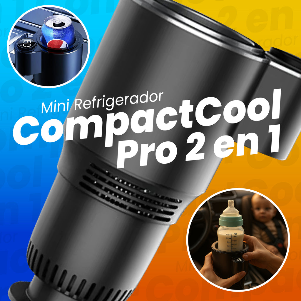 Mini Refrigerador Compact Cool Pro - 2 En 1